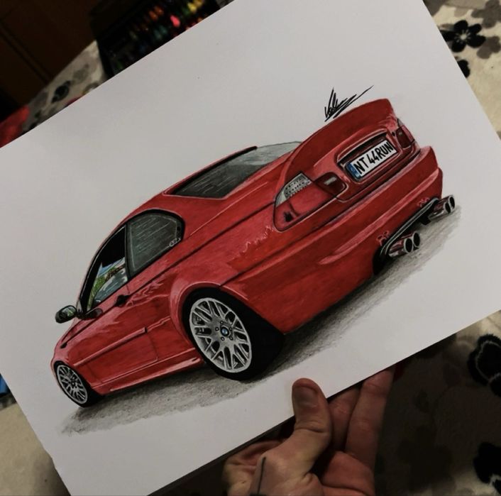 Portrete realizate manual cu masia ta