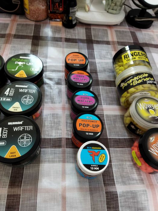 Momeli carlig , pop up , wafter , 32 buc . PRETI FIX !!! 400 lei .