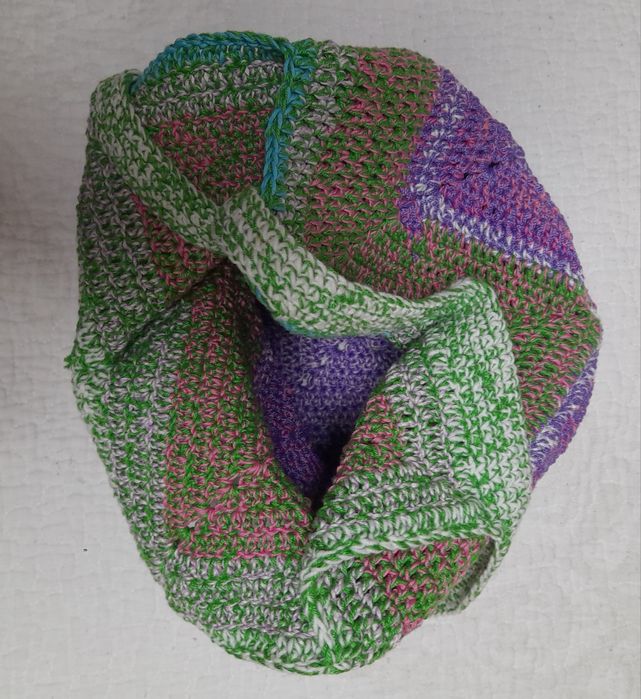 Шопер вязаный ручная работа