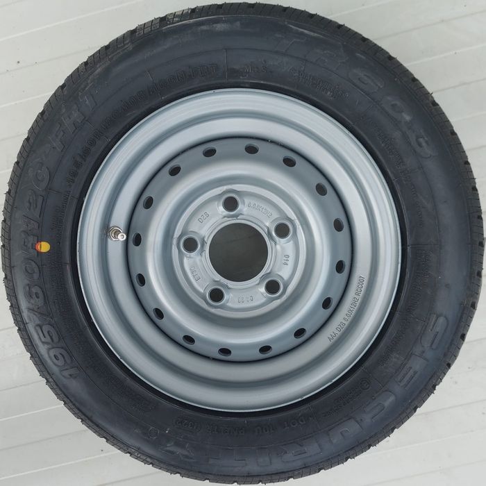 Roata 195/60 R12C, 108N, Anvelopa Security M+S pe Janta 6JX12