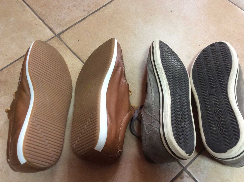 Нови оригинални обувки Clarks , Geox  номер 43.