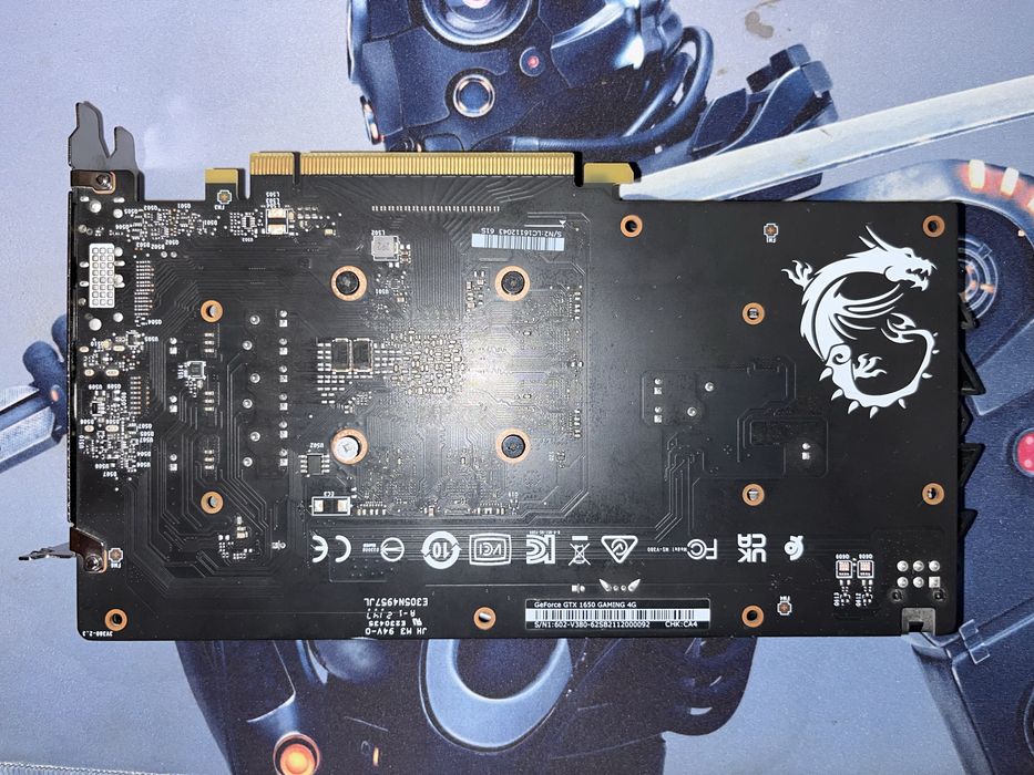 Видеокарта: MSI GeForce GTX 1650 Dual OC