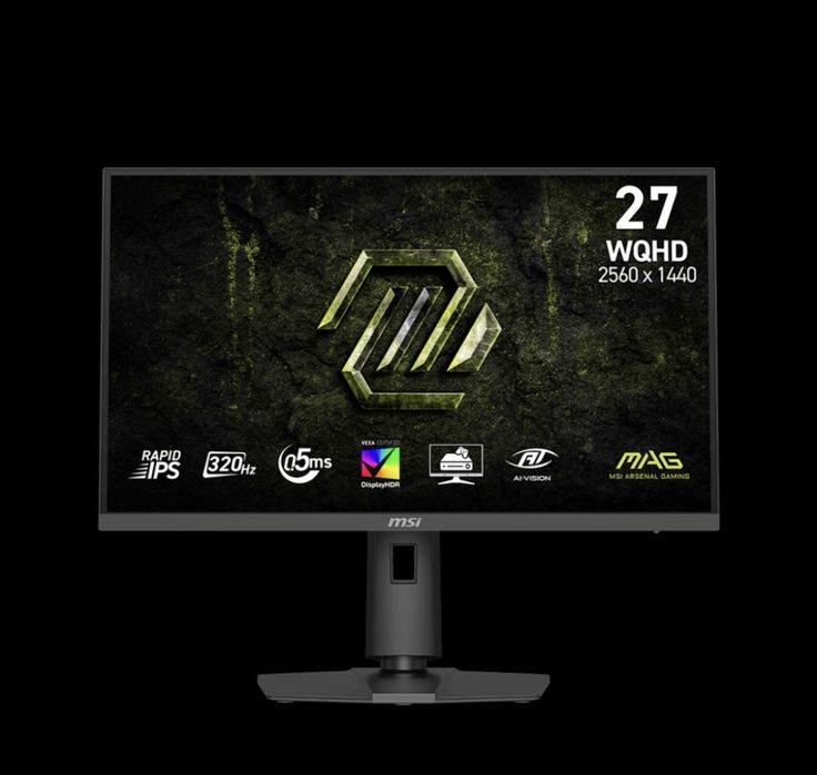 Gaming monitor MSI Mag 27 200hz 2k 180hz, 240hz, 300hz, 320hz