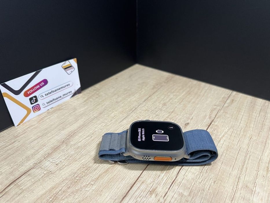 Apple Watch Ultra 2 49mm Natural Titanium Second-Hand Bun 2 ani garanț