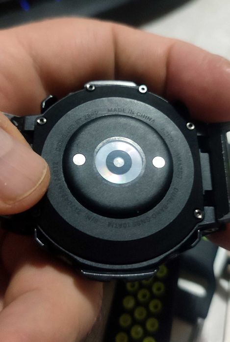 Отличен Amazfit Watch T-Rex 2 , GPS, батерия 20 дни+5 каишки+протектор