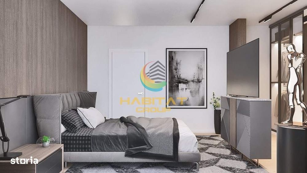 Penthouse cu 4 camere, terasa generoasa si confort Premium