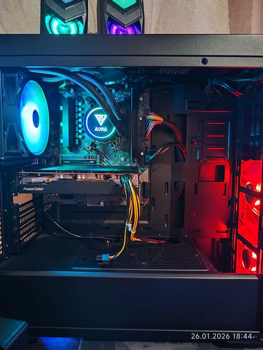 Геймърски Ryzen 7 8700F, RX 7600 8GB, RAM 16GB DDR5, SSD 1TB NVME