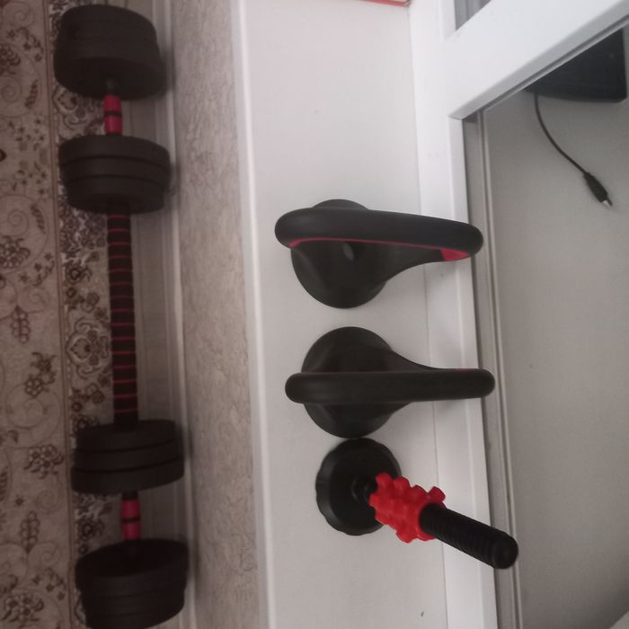 Универсальная гиря штанга