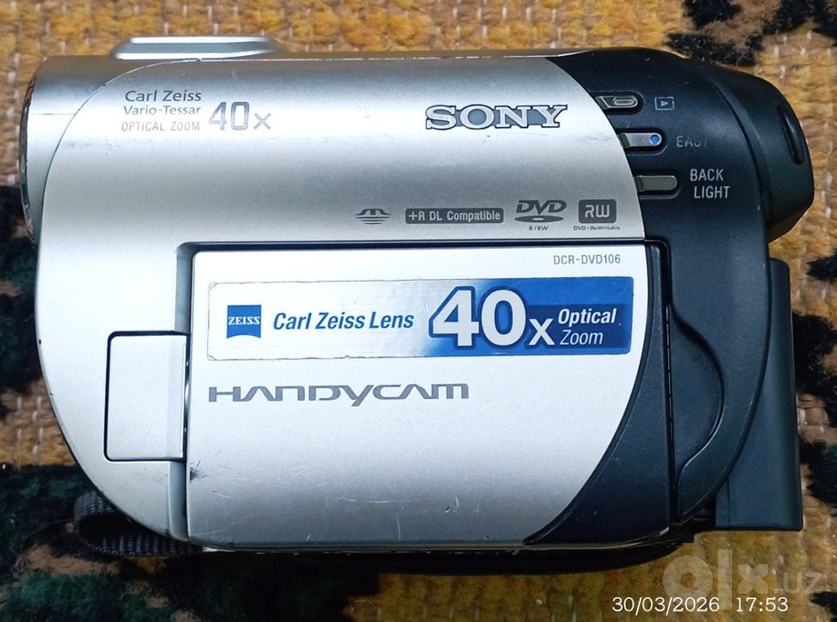 Sony Carl Zeiss Lens 40x Zoom