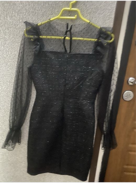 Платье  вечернее велюровое,  твидовое