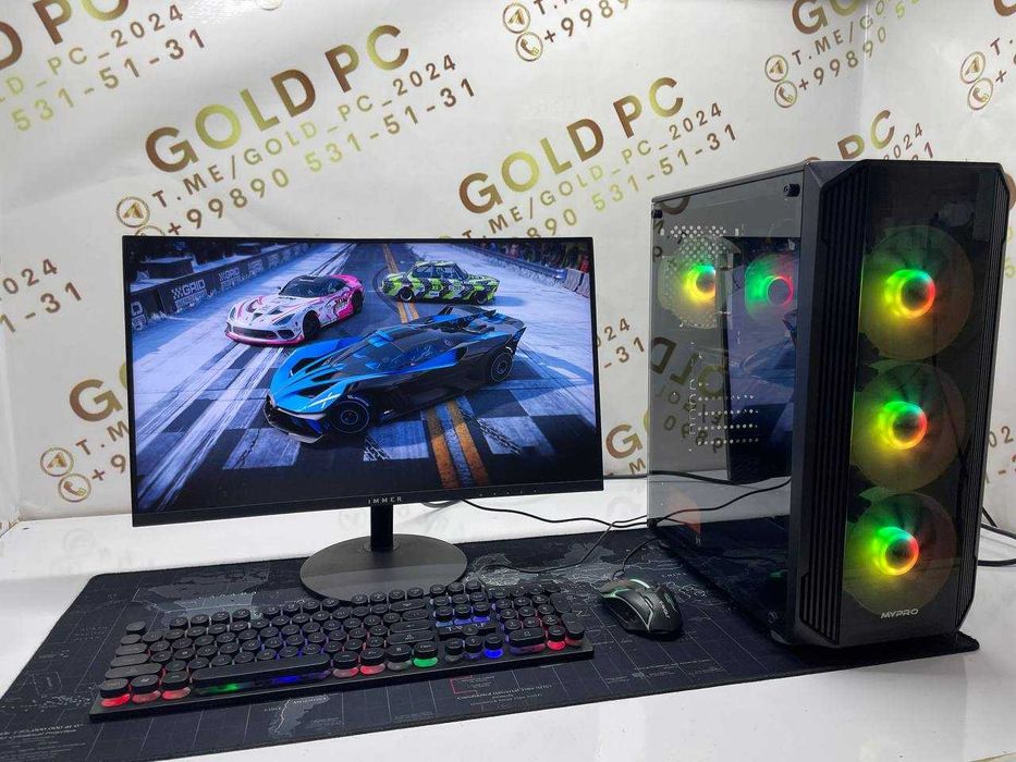 H610 / i3 12100F / RX 580 8GB / 8GB / SSD 256GB