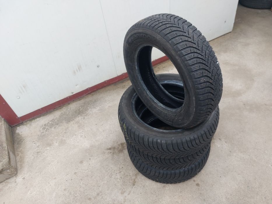 100 lei bucata! Set anvelope M+S/IARNA 165 70 r14 Hankook dot 2020