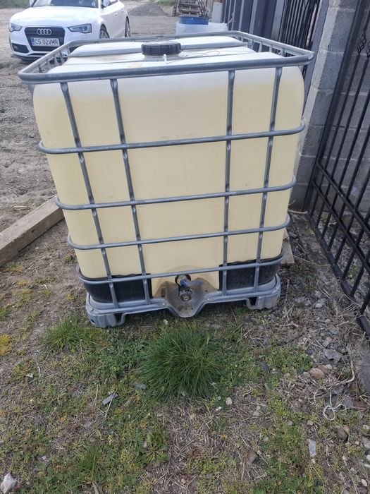 Bidon ibc cu gratar metalic 1000