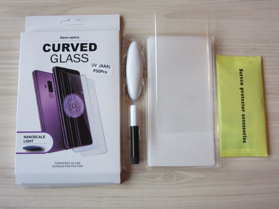 Huawei Nova 10 Pro Nova 9 P50 Pro/3D UV ТЕЧНО ЛЕПИЛО Стъклен протектор