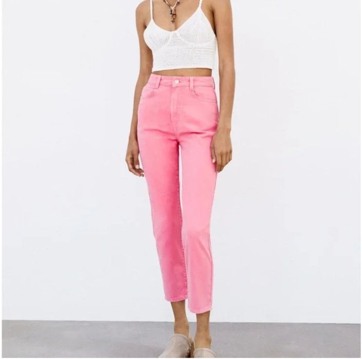 Памучни дънки Zara