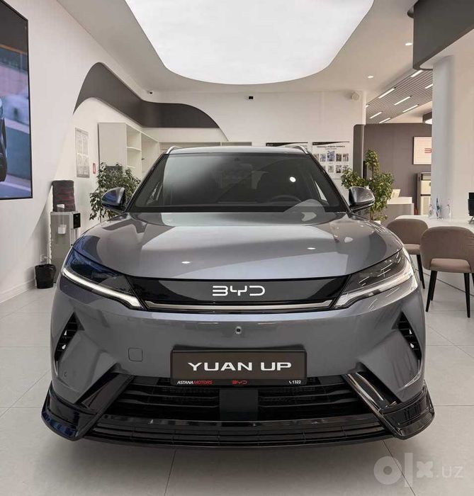 BYD Yuan up Ev и DM-I у официального дилера Astana Motors