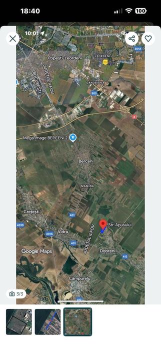 Teren intravilan 444mp2 de vanzare