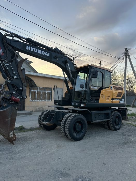 услуги экскаватора hyundai