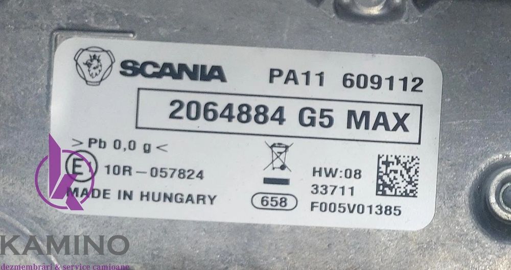 Calculator Cutie Viteze Scania