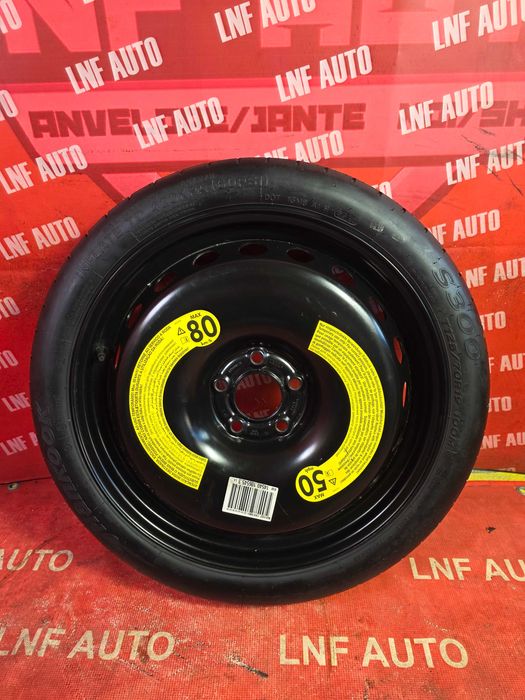 Roata Rezerva SLIM 5x112 125/70/19 - OEM AUDI A4 8K A5 8K - NOUA 2018
