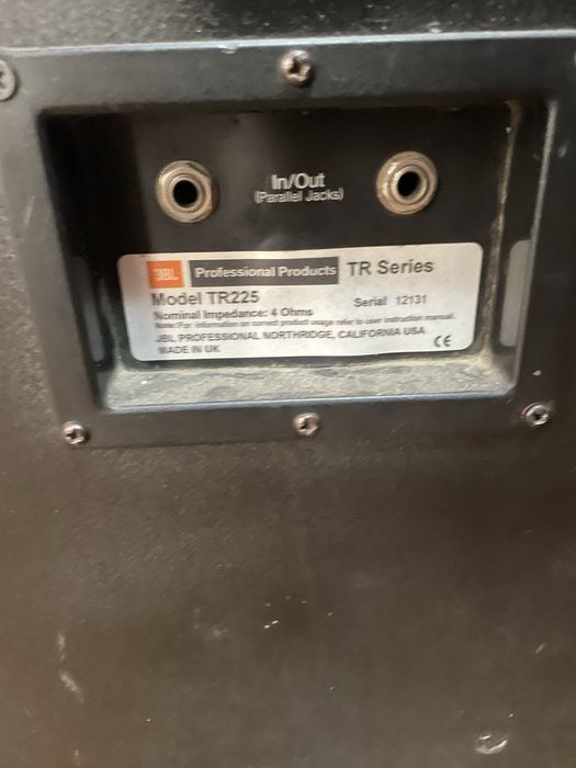 Boxe pasive profesionale JBL - 500w si EV - 600w