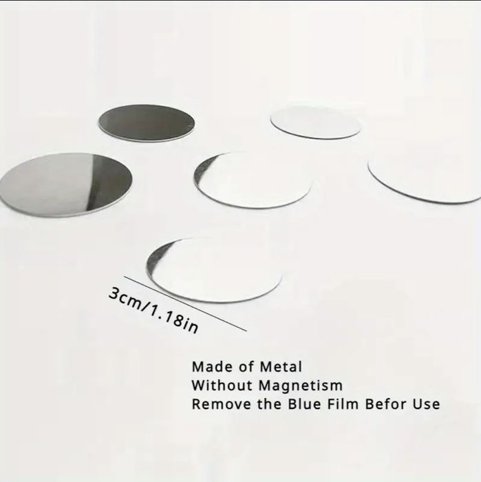 Suport auto + adaptor încărcare + inel MagSafe+ placă magnetică