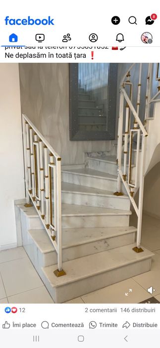 Balustrada/Gard/Scarii interioare și exterioare