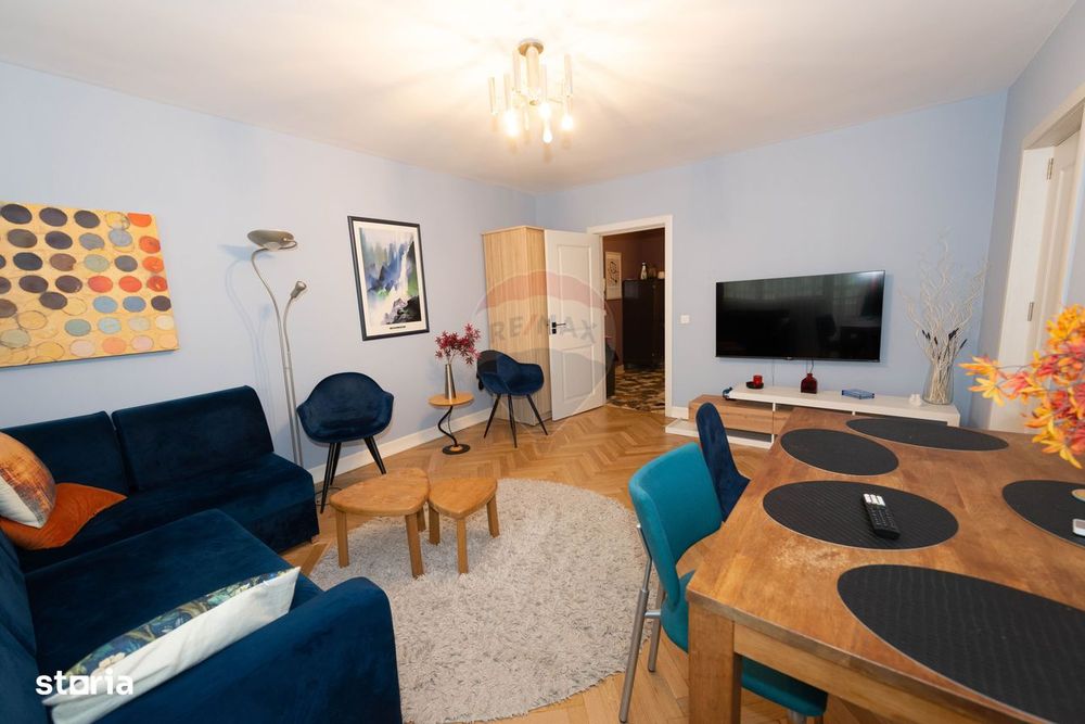 Apartament 3 camere de inchiriat 74mp, zona Domenii