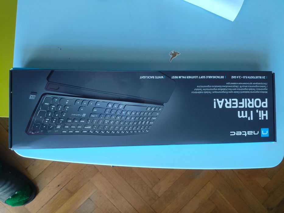 Безжична клавиатура Natec PORIFERA x-scissors