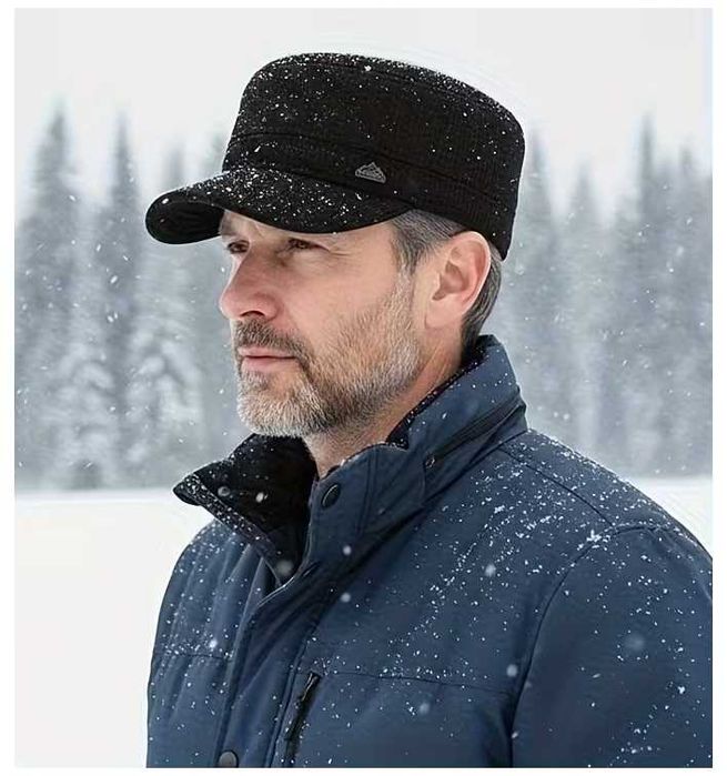 Кепка мужская черная