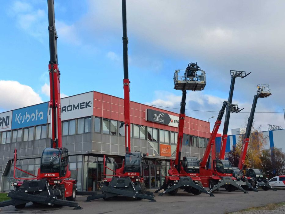 Manipulatoare / telehandlere telescopice  MAGNI (proiectantul MANITOU)