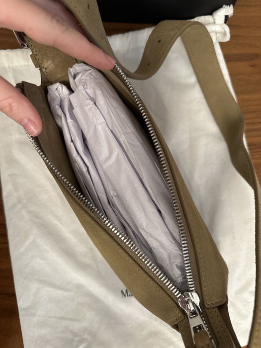 Massimo dutti замшевая сумка новая