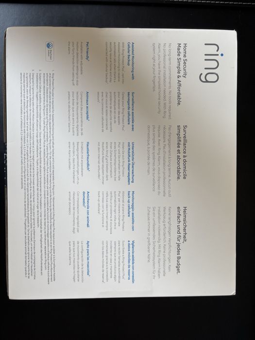 Ring Alarm System with siren