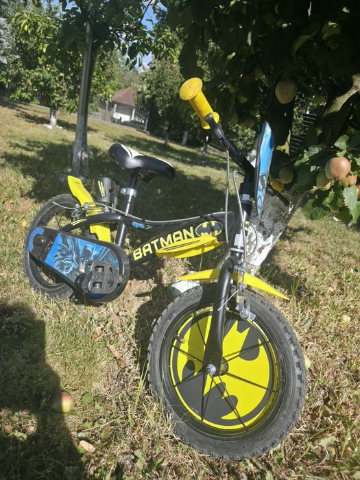 Bicicleta cu pedale,  Batman, 14 inch