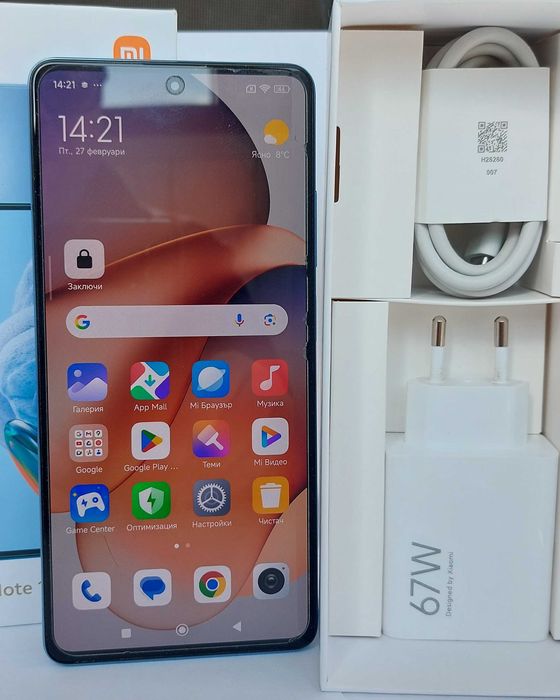 телефон Xiaomi Redmi Note 12 Pro 5G пълен Комплект