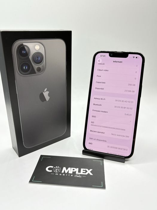 Iphone 13 PRO - 256Gb - Stare Excenta - Baterie 100% + Garantie