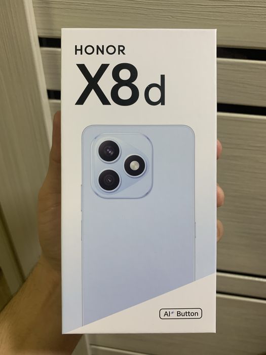 Honor X8d 8/256 черный новый