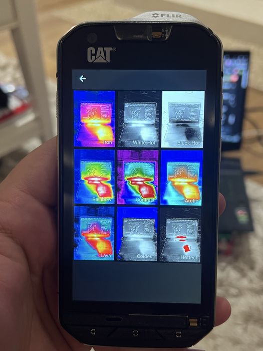 CAT S60, телефон с термокамера