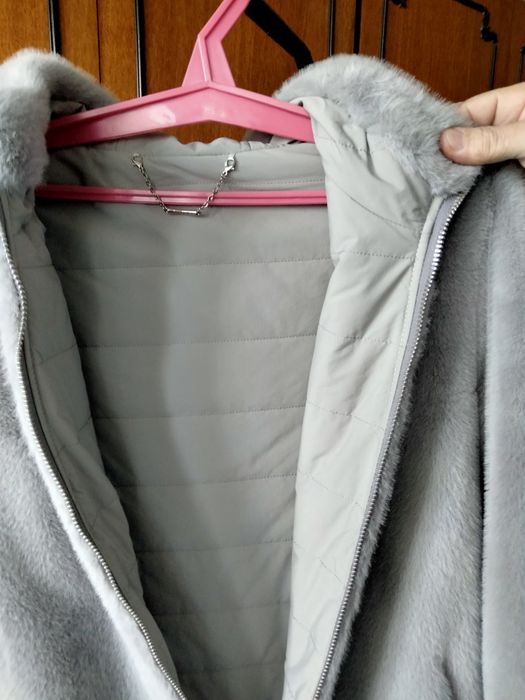 Шубка-куртка двухсторонняя.