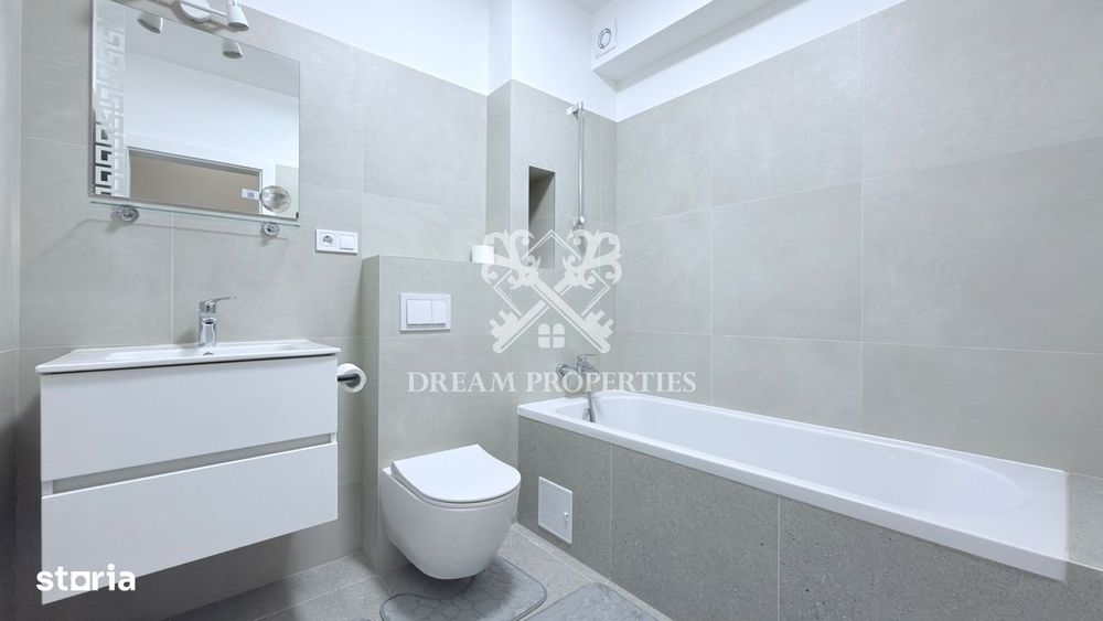 Apartament cu 2 camere de inchiriat, balcon, parcare, Estimo Apahida