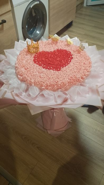 Buchete trandafiri de săpun
