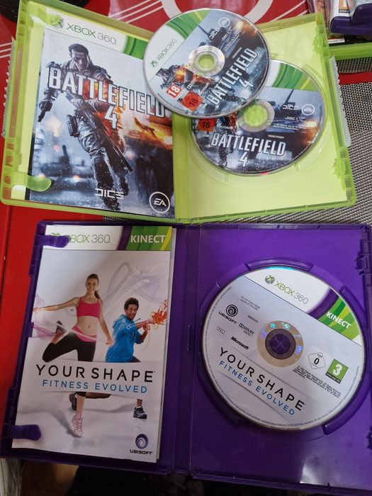 9 Jocuri Xbox 360 originale, functionale cu manual