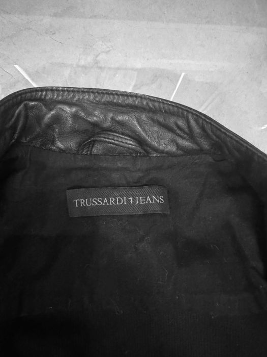 Кожено яке Trussardi Jeans