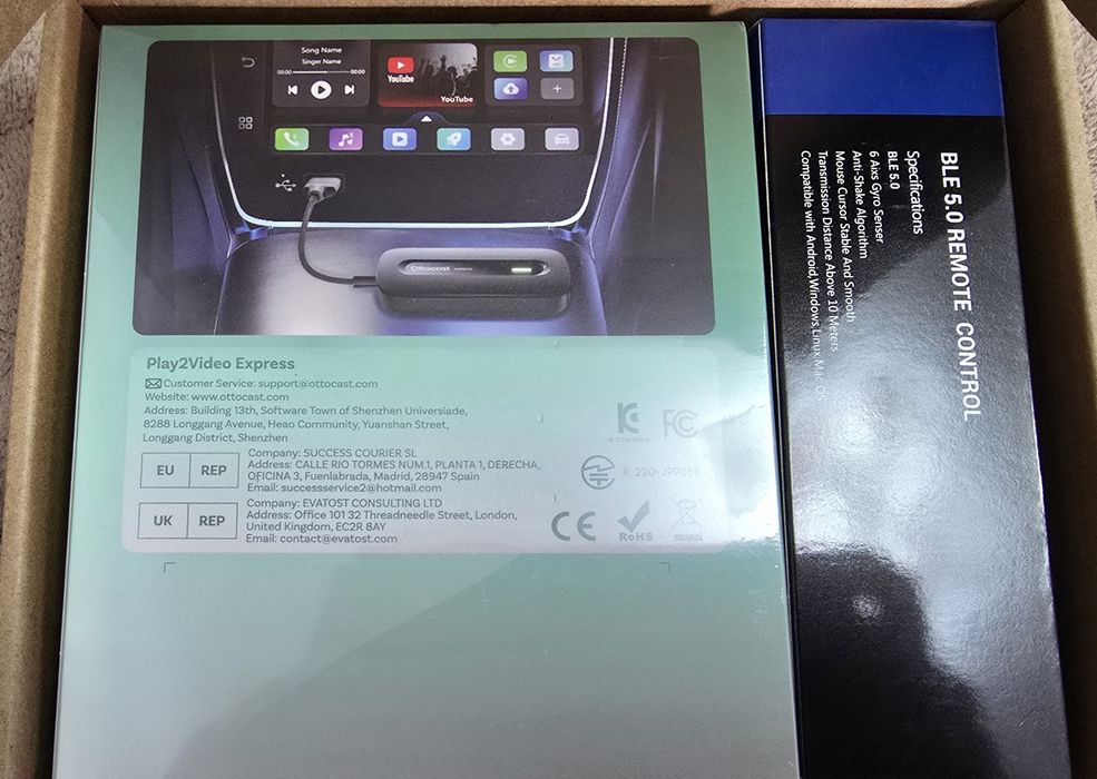 Ottocast play2video express CarPlay Android Auto