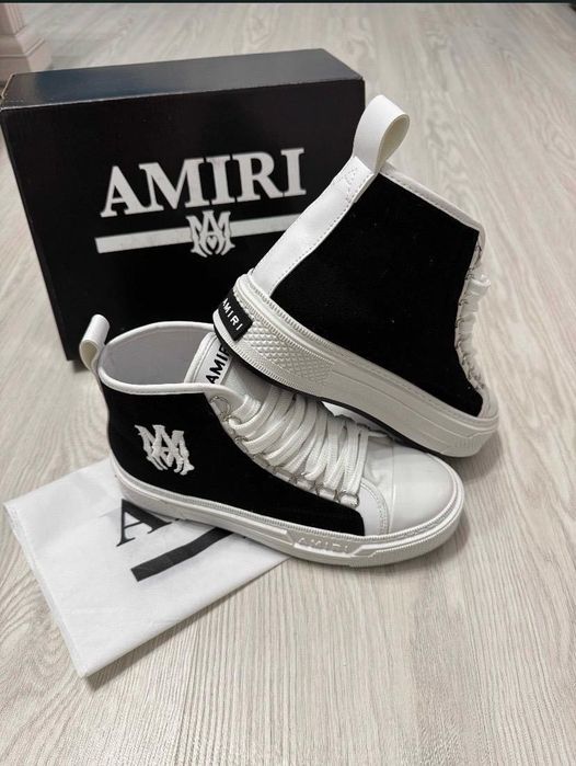 Amiri High Top Black&White