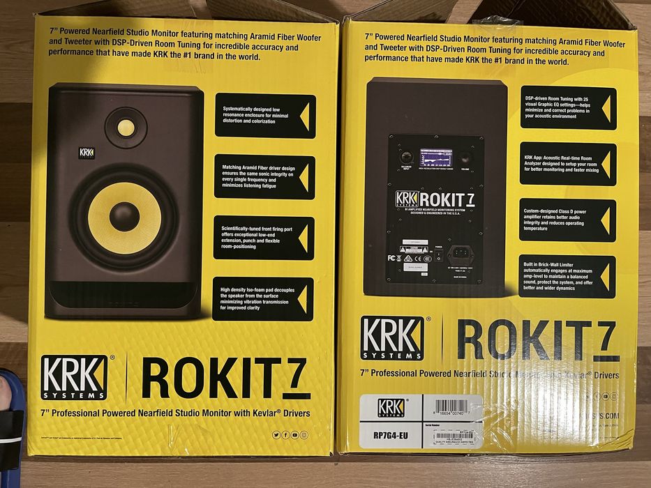 Monitoare Studio Profesionale KRK Rokit 7 G4