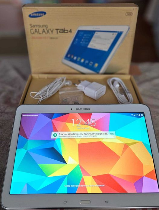 Vand tableta Samsung Galaxy Tab4 10.1 inch, 16 GB, 1,5 GB RAM