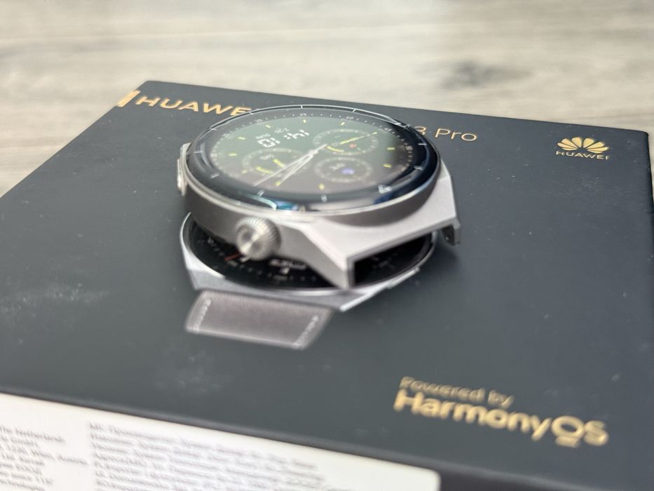 Huawei Watch GT 3 PRO, Leather Strap, Gray.