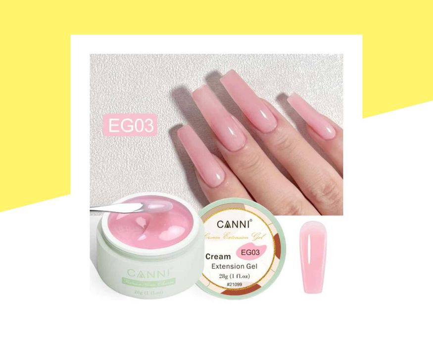 UV/LED Кремообразен гел за изграждане CANNI – 28 гр.