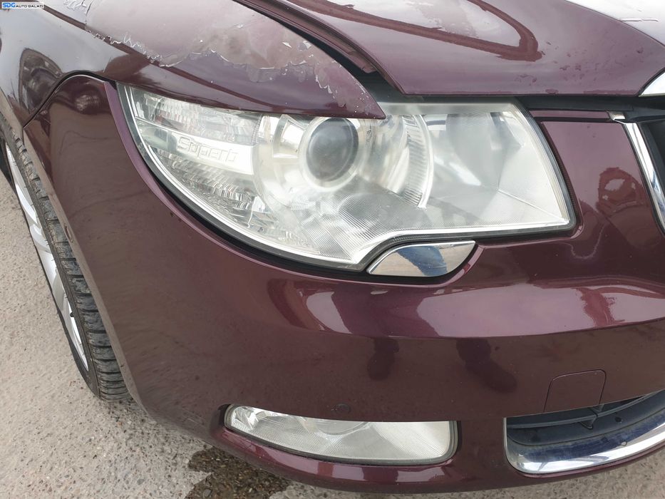 Far Dreapta Halogen cu Lupa Skoda Superb 2 NFL Non Facelift 2008 - 2013 [K6028]